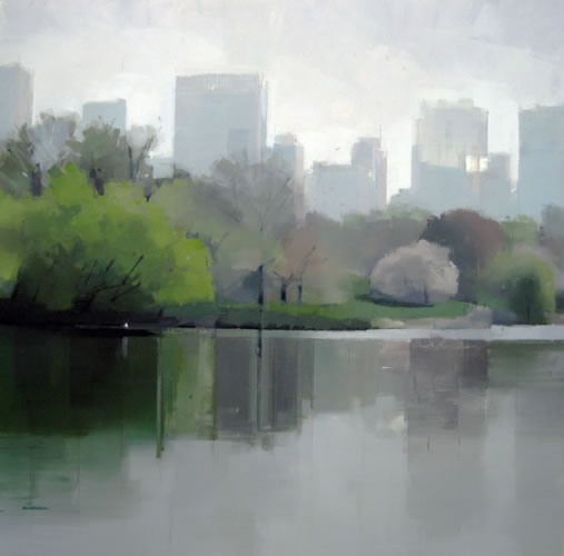 painting Reflections of Spring